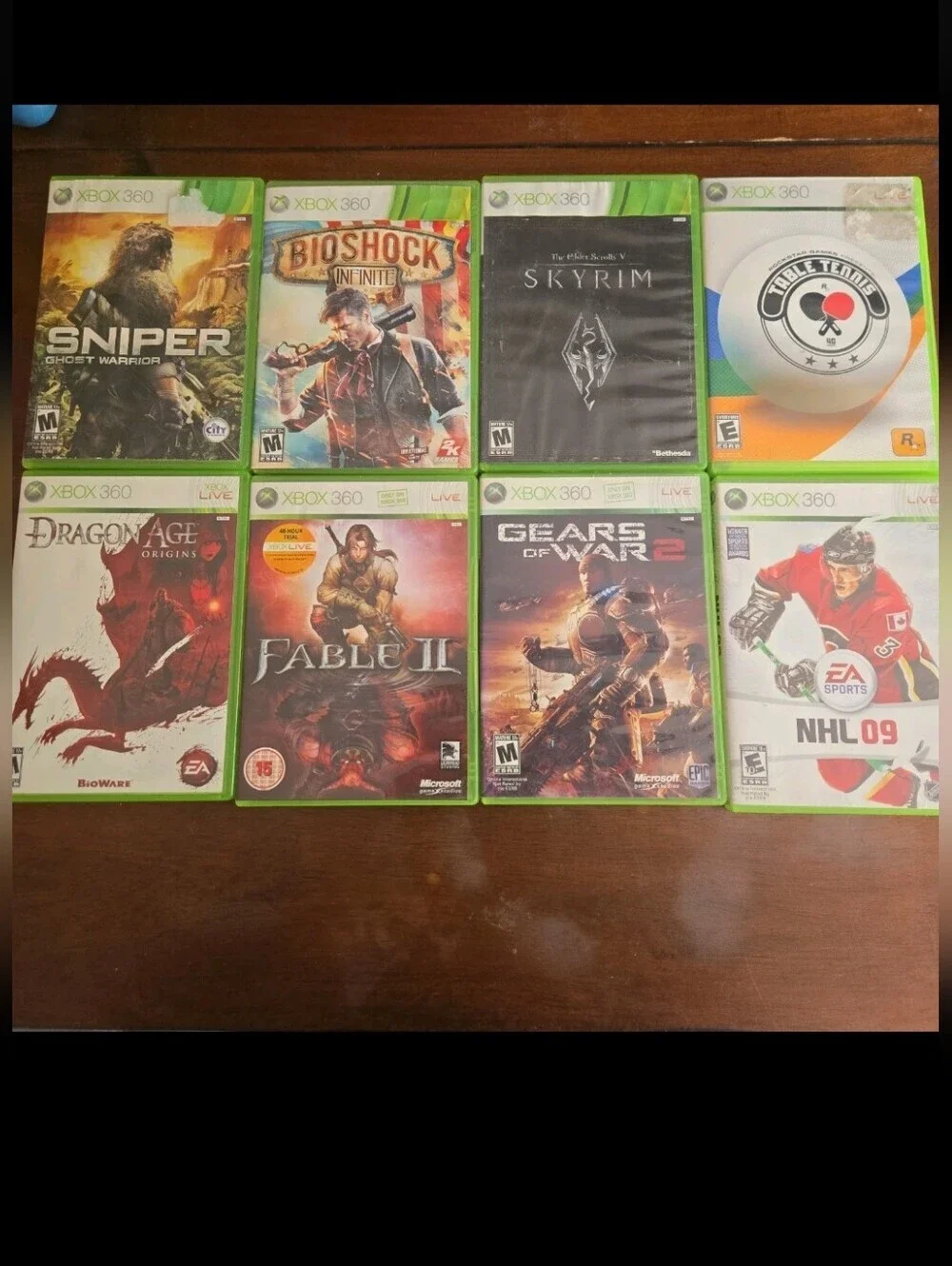 Xbox 360 Game Bundle Of 8- Tested And Working